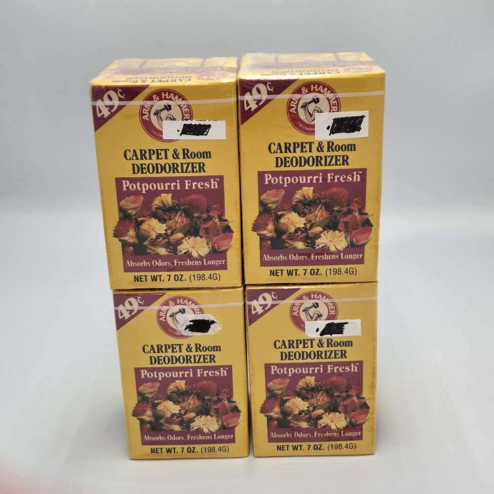 New Vintage A&H Carpet Deodorizer Set Of 4 Boxs 28oz Inβ Total Discontinued